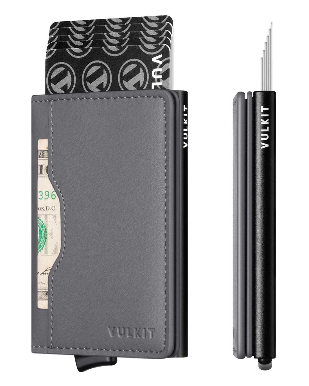 3012 Slim Pop up Wallet Minimalist Credit Card Holder with Leather Slots 's
